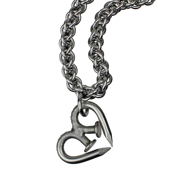 Nailmaille Heart Necklace