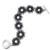 Carousel Bracelet, KIT - Carousel Bracelet & Earrings Kit - Custom, rubber chainmaille bracelet by susan thomas