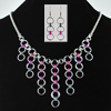 Japanese Cascade Necklace and Earrings