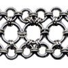 Maru Bracelet, KIT - Maru Bracelet - Aluminum, maru chainmaille weave by rebeca mojica