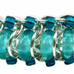 Glass Caterpillar Bracelet