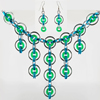 Class - Glass Bulls Eye Necklace , CLS-BB-BLS-NCKLC-2014-02-13