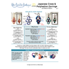 INSTRUCTIONS -Japanese Cross and Polyhedron earrings - right hand - PDF, INS-JCRSPLY-R